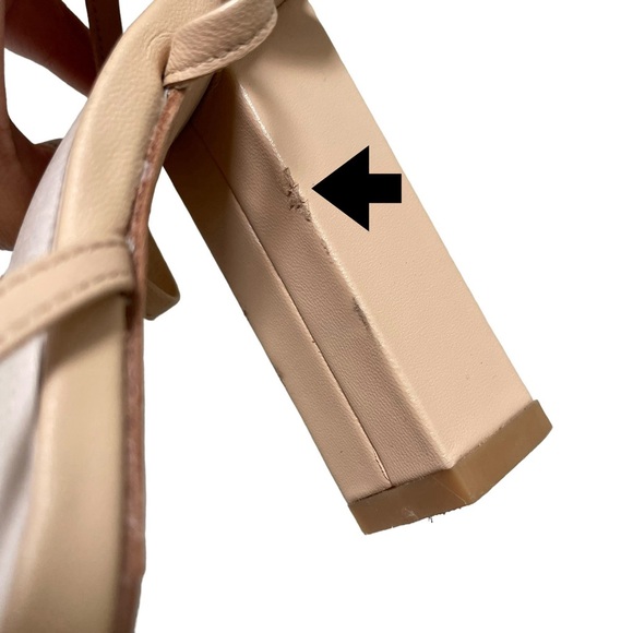 Revolve Raye Anthea Nude Heel Sandals‎ - Picture 7 of 11